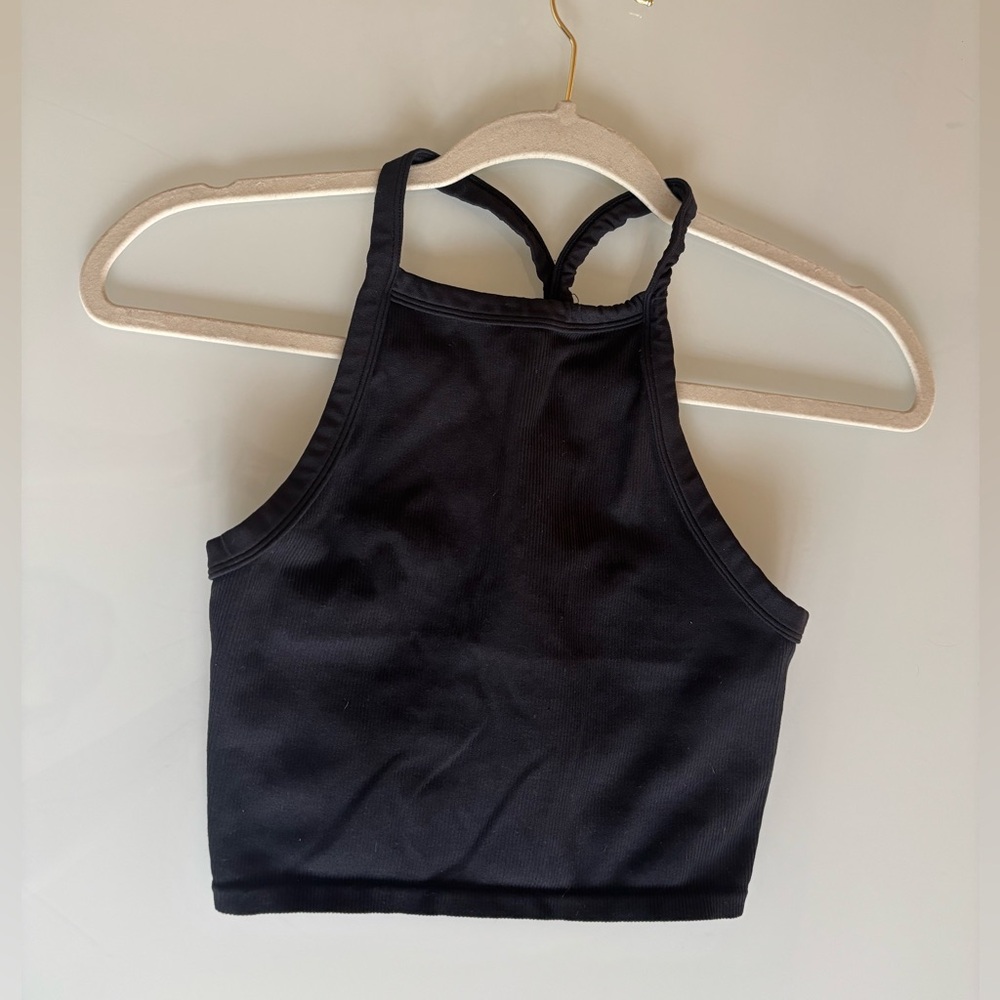 Wild Fable Black Halter Top